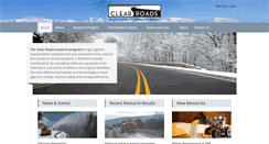 Desktop Screenshot of clearroads.org